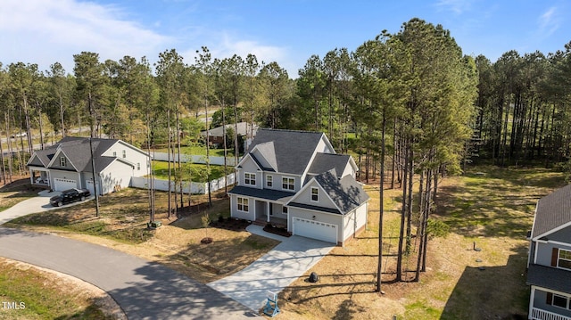 25 Arbor Dr, Youngsville, NC 27596 - aerial view