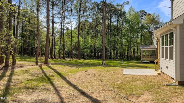 25 Arbor Dr, Youngsville, NC 27596 - view of yard