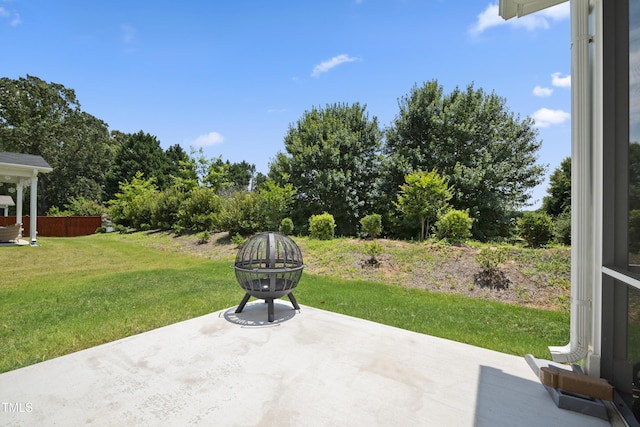 view of patio