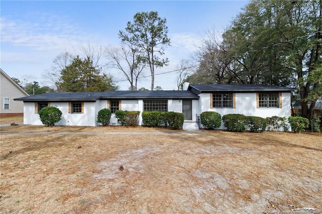 view of ranch-style house