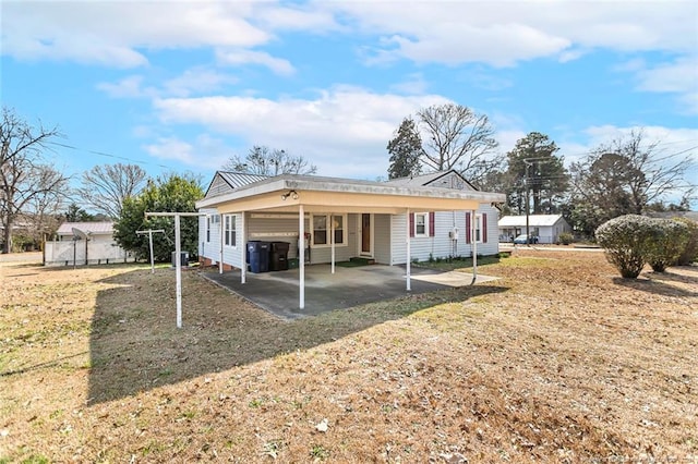 view of rear view of house