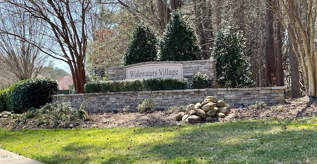 917 Widewaters Pkwy, Knightdale, NC 27545 - community / neighborhood sign with a yard