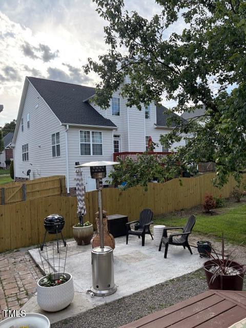 917 Widewaters Pkwy, Knightdale, NC 27545 - view of patio / terrace featuring area for grilling