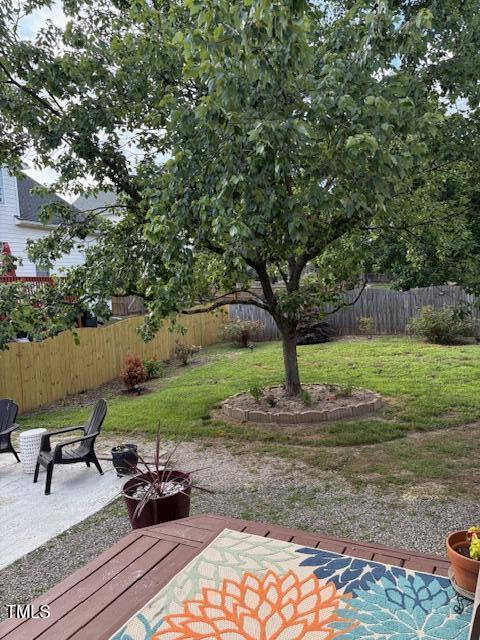 917 Widewaters Pkwy, Knightdale, NC 27545 - view of yard featuring a patio area