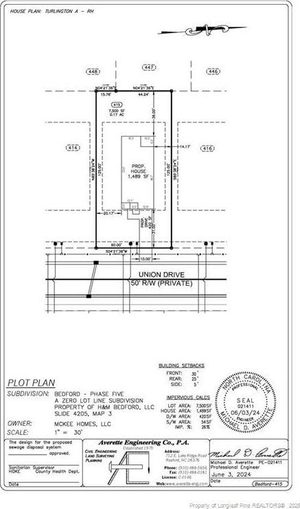 659 Union St, Home, Raeford, NC 28376 - view of property floor plan