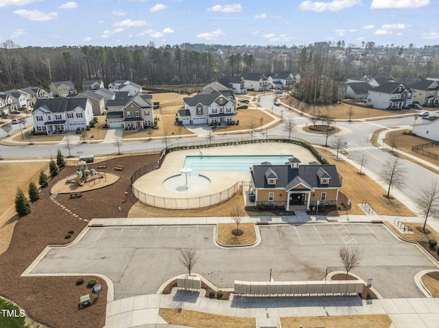 3356 Longleaf Estates Dr, Raleigh, NC 27616 - bird's eye view with a residential view