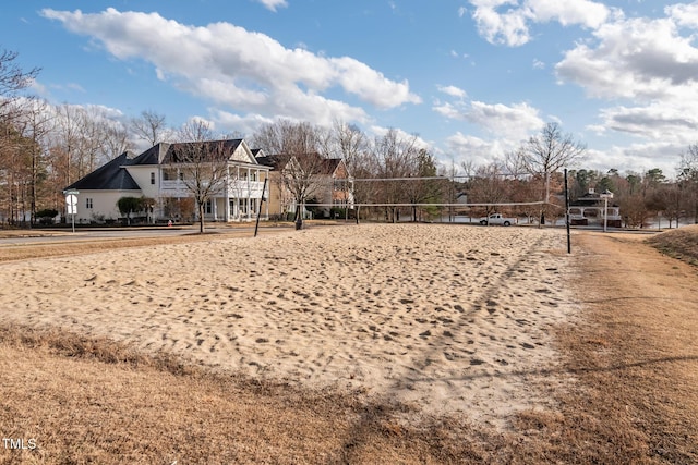 view of community with volleyball court