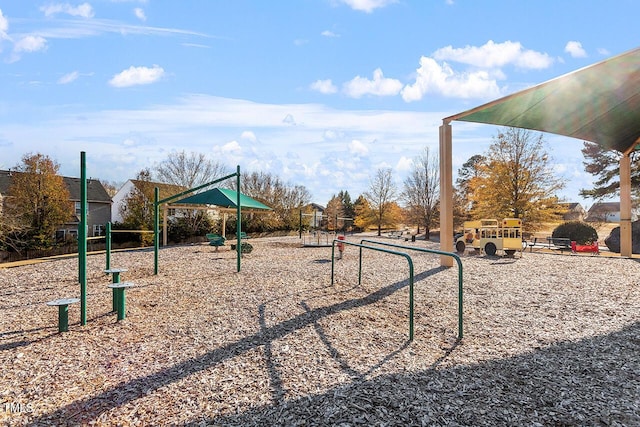 view of community playground