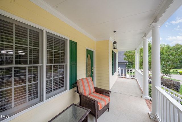 1208 Dunn Creek Xing, Wake Forest, NC 27587 - view of porch