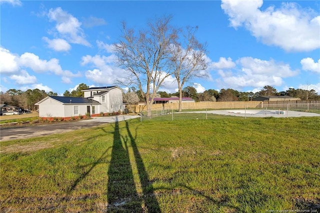 173 Style Dr, Parkton, NC 28371 - view of yard with fence