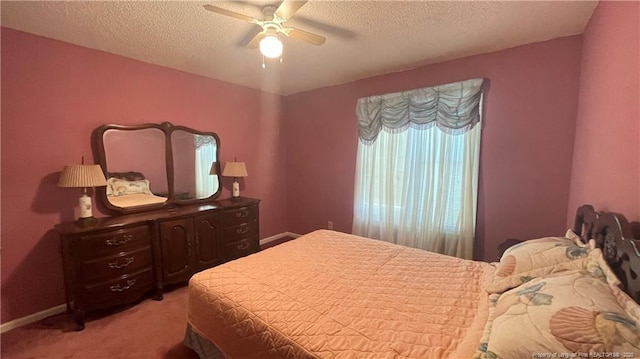 107 Oakmont Dr, Clinton, NC 28328 - bedroom featuring light colored carpet, baseboards, and a textured ceiling