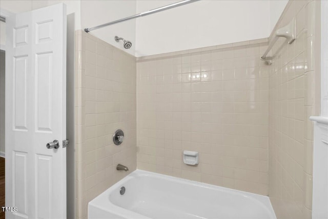 full bathroom with  shower combination