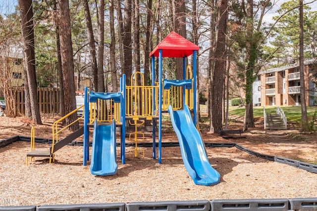 view of communal playground