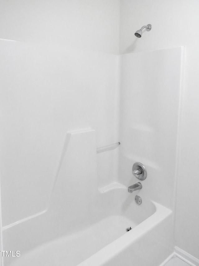 full bathroom with  shower combination