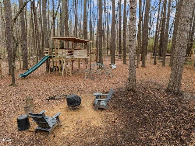 view of playground