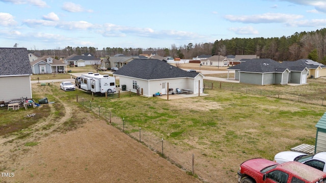 exterior space featuring a residential view