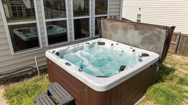 717 Tailrace Falls Ct, Wake Forest, NC 27587 - exterior view of a jacuzzi