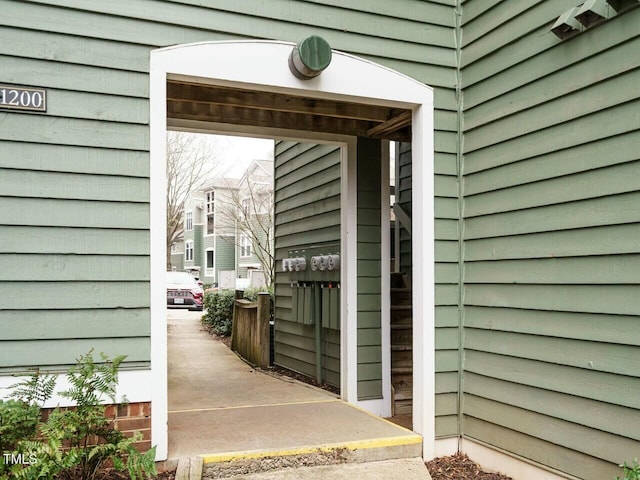 view of property entrance