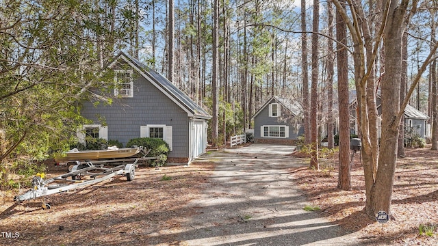 view of side of home