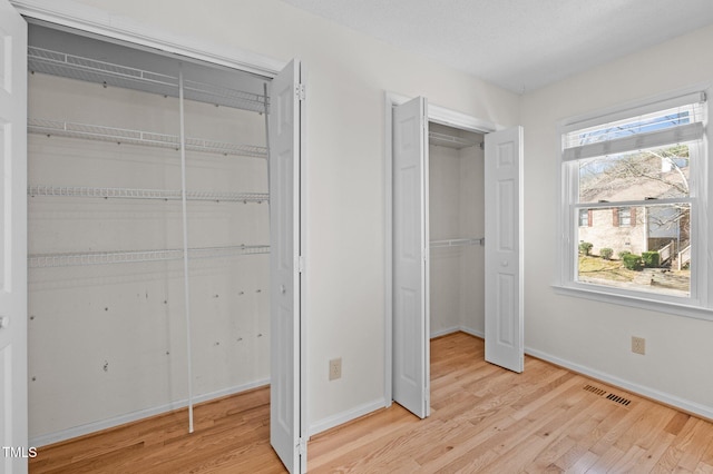 closet with visible vents