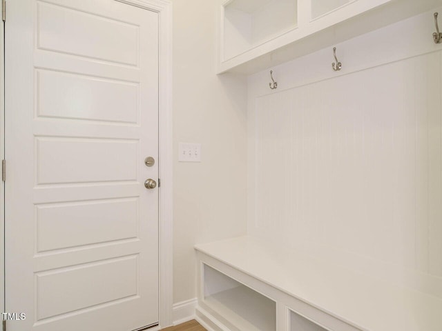 view of mudroom