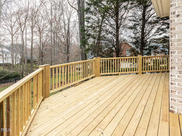 view of deck