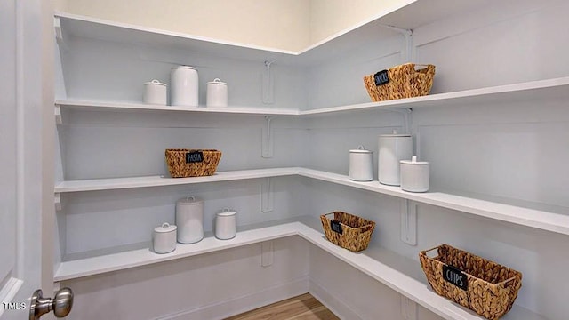 view of pantry