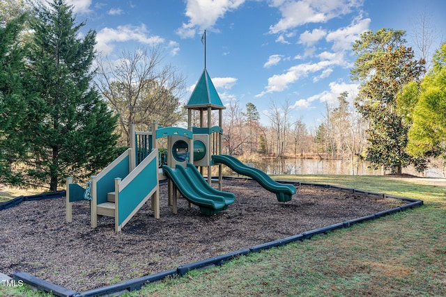 view of community jungle gym