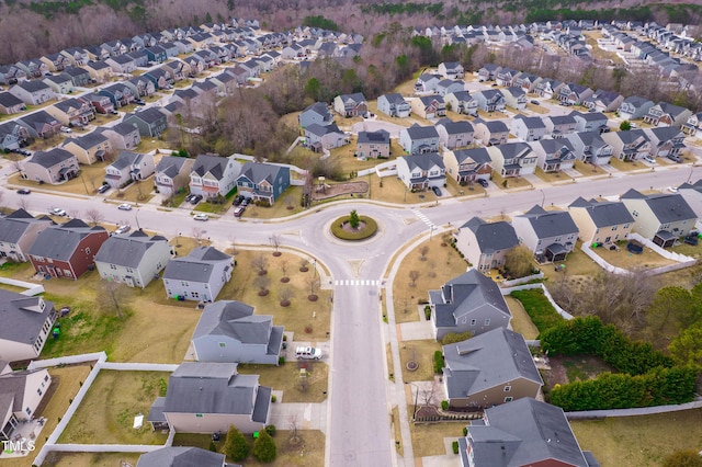 birds eye view of property featuring a residential view