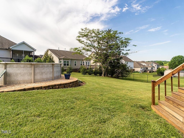 506 Wildwood Ln, Graham, NC 27253 - view of yard