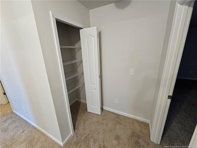 view of closet