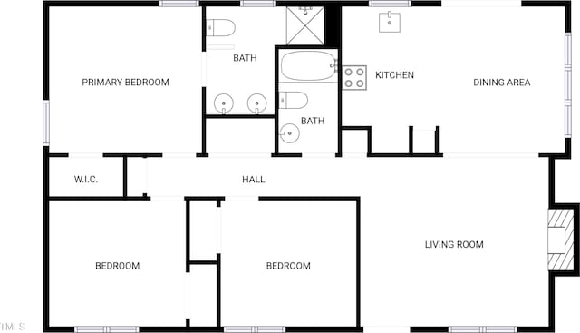1125 Field Meadows Dr, Zebulon, NC 27597 - view of layout