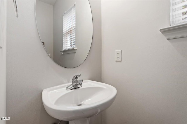 bathroom with a sink