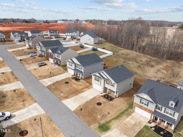 birds eye view of property featuring a residential view