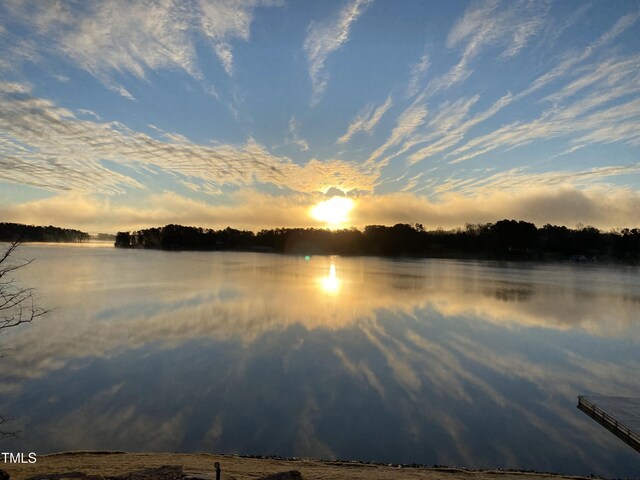 property view of water