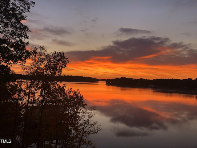 property view of water