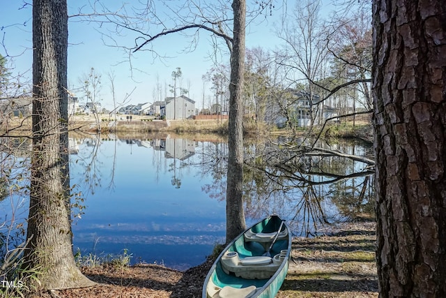 view of water feature