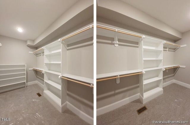 view of spacious closet