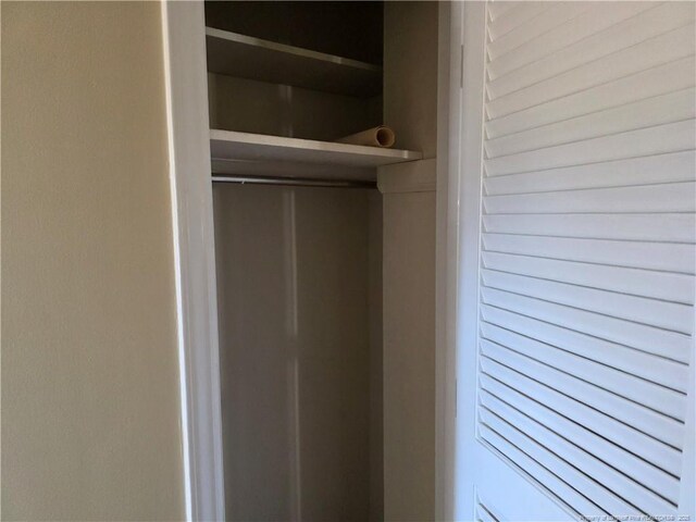 view of closet