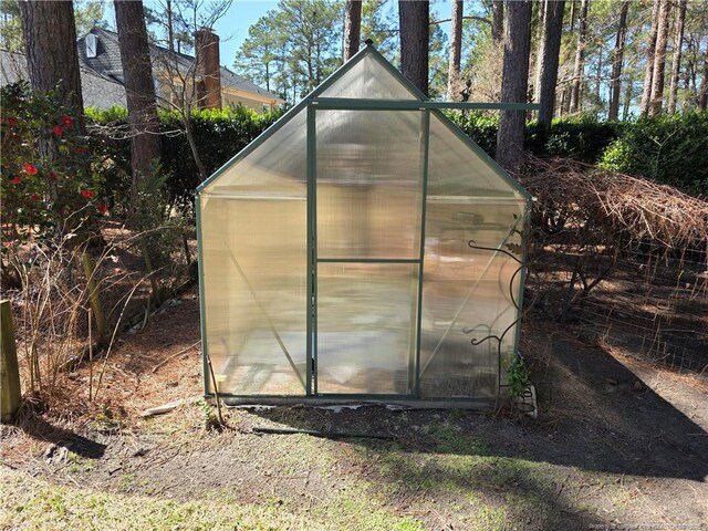 view of greenhouse