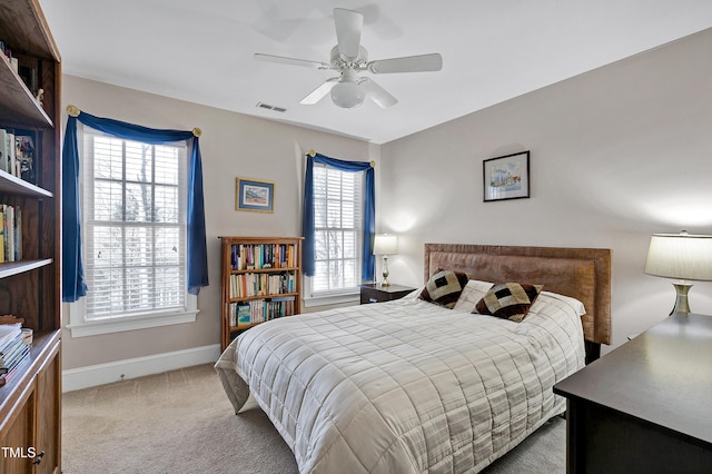 511 Windstream Way, Cary, NC 27518 - carpeted bedroom featuring baseboards and a ceiling fan