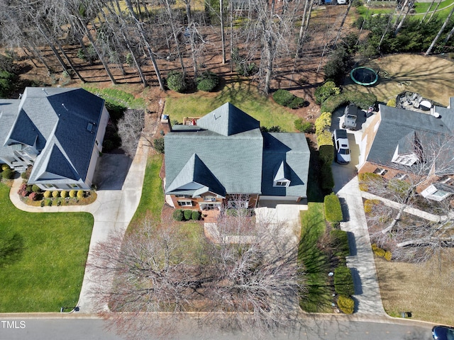 511 Windstream Way, Cary, NC 27518 - aerial view of property and surrounding area