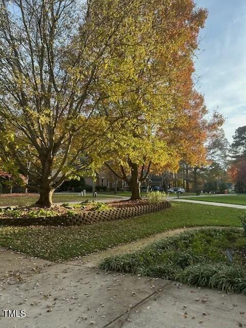 511 Windstream Way, Cary, NC 27518 - view of home's community with a lawn