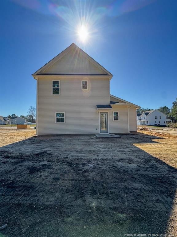 view of rear view of house