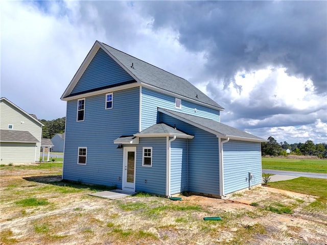 view of rear view of house