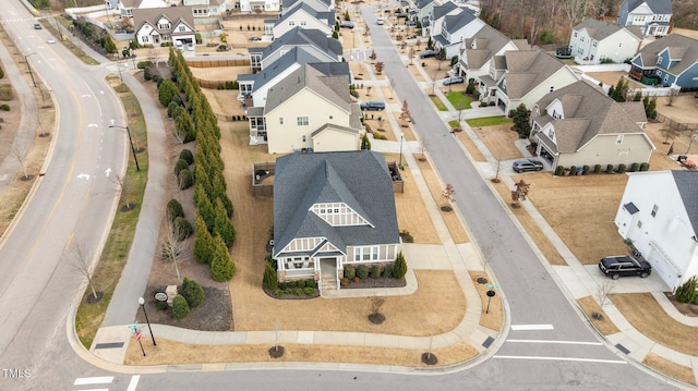 birds eye view of property featuring a residential view