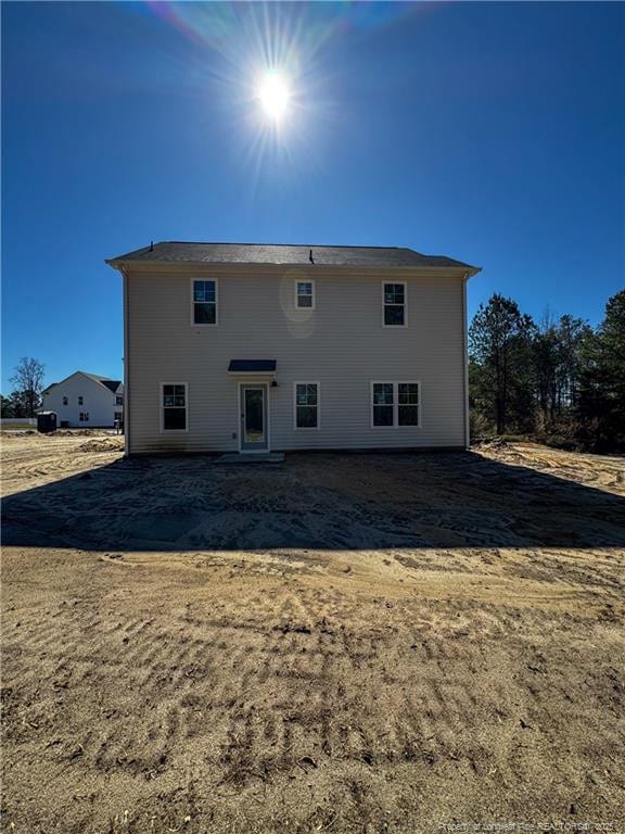 back of house featuring a patio