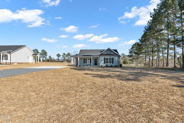 view of front of house