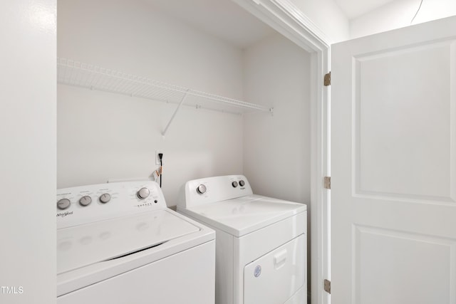 97 Begonia St, Angier, NC 27501 - laundry room featuring washing machine and dryer