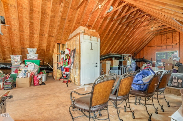 12500 Richmond Run Dr, Raleigh, NC 27614 - view of unfinished attic